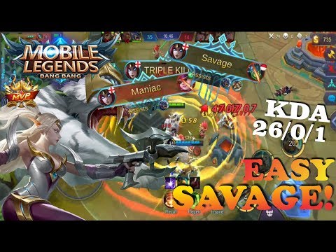 Tutorial Irithel EASY SAVAGE! Insane Critical Damage Build! AUTO WIN + AUTO SAVAGE! Mobile Legends