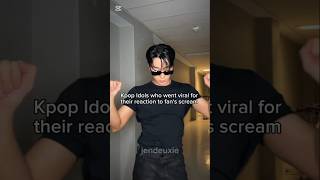 Download lagu Kpop Idols who went viral for their reaction to fan's scream  #kpop #ateez #straykids #seventeen mp3