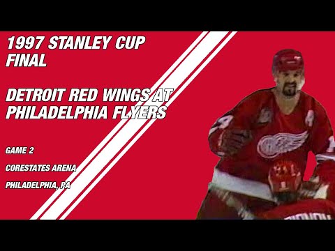 1997 Stanley Cup Final Game 2: Detroit Red Wings at Philadelphia Flyers