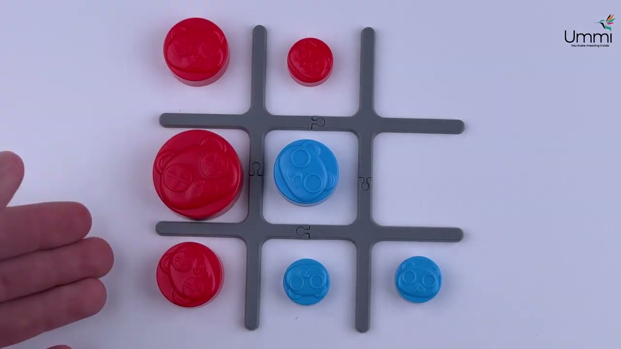Портативная интерактивная игра Ummi ME-252 2in1 Electronic Tic-Tac-Toe