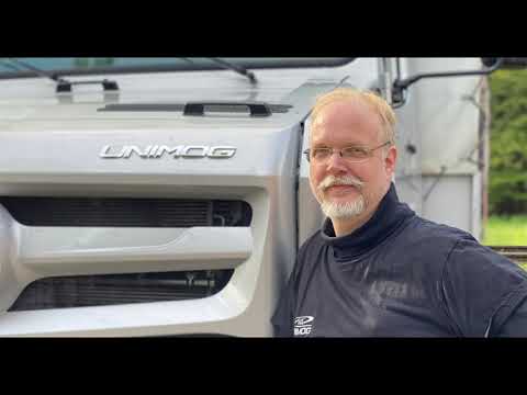 Martin Michalik redet über die Entwicklung des neuen Unimog-Modells.