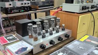 [4K SOUND TEST] (DIY)2A3 PP AMP + E80CC PHONO PRE 4K 60p