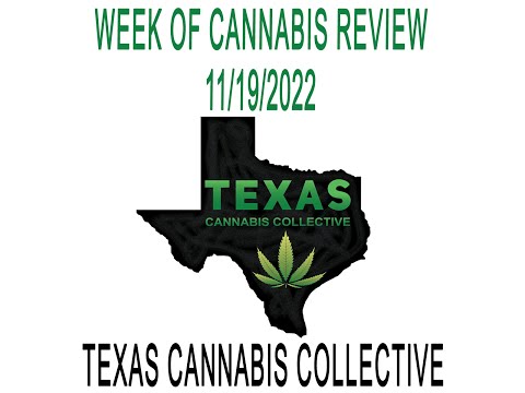 CannaNews 11/19 - Biden to receive Senate passed research bill, TX begins filling bills for 2023