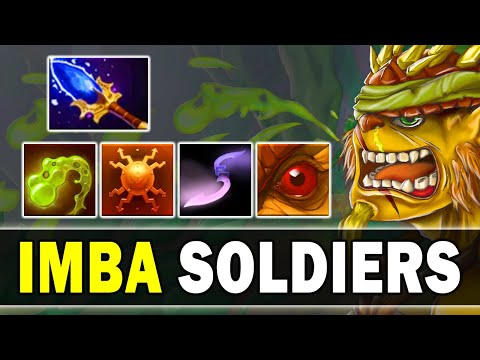 IIMBA Soldiers With Moon Glaives Effect | Dota 2 Ability Draft