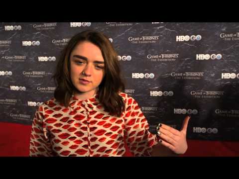 afbeelding Game of Thrones Season 4: Maisie Williams Remembers the Fallen (HBO)