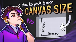 How to pick your Canvas Size【Digital Art Tutorial】
