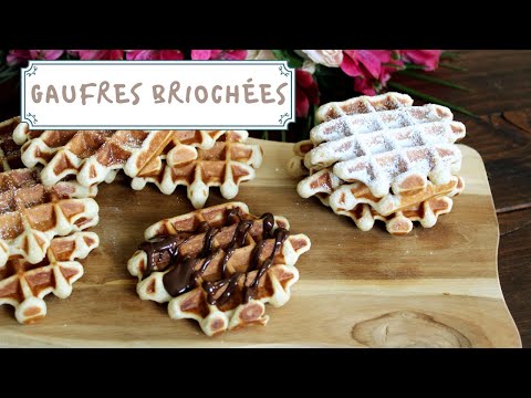 Gaufres briochées