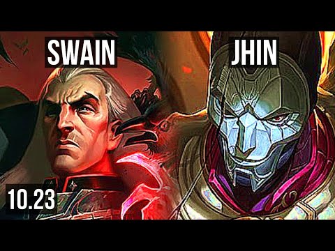 SWAIN & Pantheon vs JHIN & Janna (ADC) (DEFEAT) | Quadra, Legendary, 17/4/16 | NA Diamond | v10.23