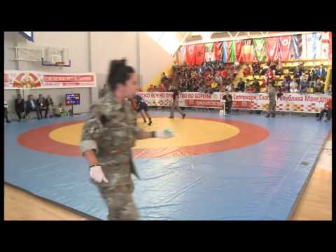 75 kg. Sanan Alimirozoev (AZE) vs Adam Juretzko (GER), World Military Champ.2016 Skopje