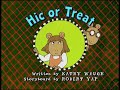 Arthur Hic Or Treat Title Card