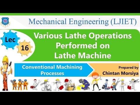 L 01 Machine tool and machining processes | Conventional Machining Processes | Mechanical