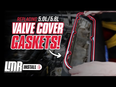 How To Remove & Install Valve Cover Gaskets | (79-95) 5.0L /5.8L