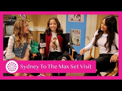 Behind The Scenes Of Disney Channel’s New Show 'Sydney To The Max’