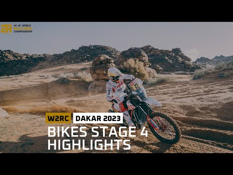 Bikes Top moments - Stage 4 #Dakar2023 - #W2RC