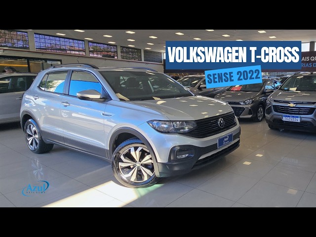 Vídeo VOLKSWAGEN T-CROSS 1.0 200 TSI TOTAL FLEX SENSE AUTOMÁTICO