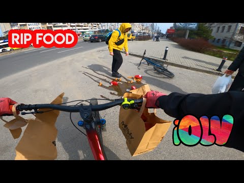 HOW TO DROP YOUR FOOD ON THE GROUND - WHY DID I CHANGE MY TIRES?