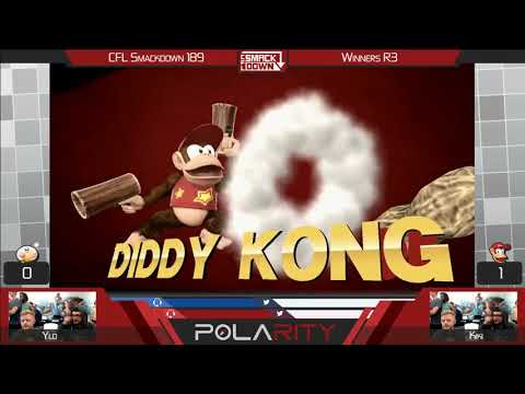 CFL Smackdown 189 Smash 4 - YLD (Olimar) vs Kiki (Diddy Kong) - Winners R3
