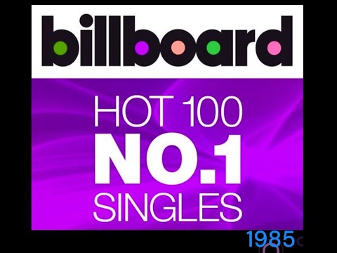 The USA Billboard number ones of 1985 - part 1 (see description below)