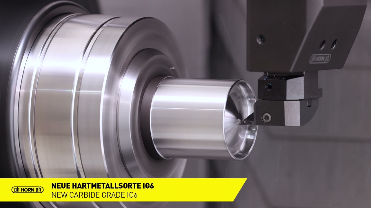Neue Hartmetallsorte IG6 / New Carbide Grade IG6