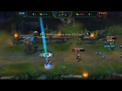 FNC Hylissang on Pyke Solo Kill G2 Caps!