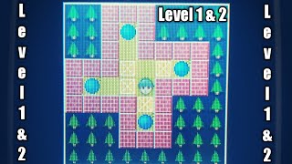 Sokoban Level 1 &amp; 2 Solution | Android Gaming