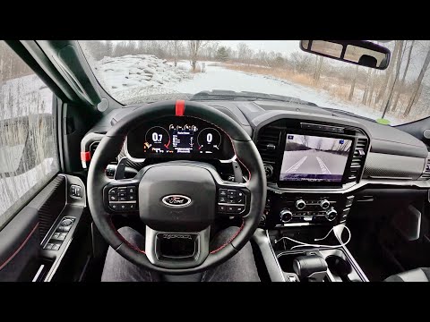 2023 Ford F-150 Raptor R V8 in the Snow!