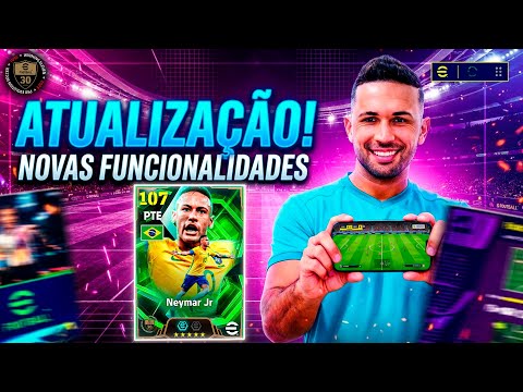 🚨ATUALIZAÇÃO! 😱 NEYMAR PRIME E TUDO SOBRE O NOVO EFOOTBALL 2026 MOBILE 5.2.0