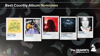Best Country Album Nominees | The 59th GRAMMYs