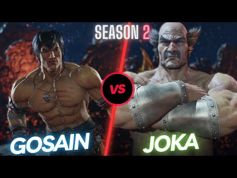 Tekken 8 | Gosain (Law) VS Joka (Heihachi) Player Match