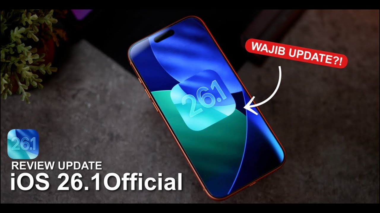 AKHIRNYA DIRILIS!!🔥 Review iOS 26.1 Official - Apa Aja Fitur Barunya?