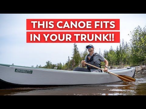 A Canoe That Fits In Your Trunk!?  | Sea Eagle Travel Canoe Review