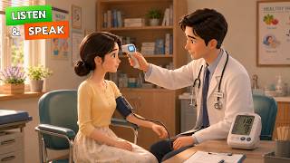 Talking to a Doctor About Symptoms | English Dialogue | A2–B1