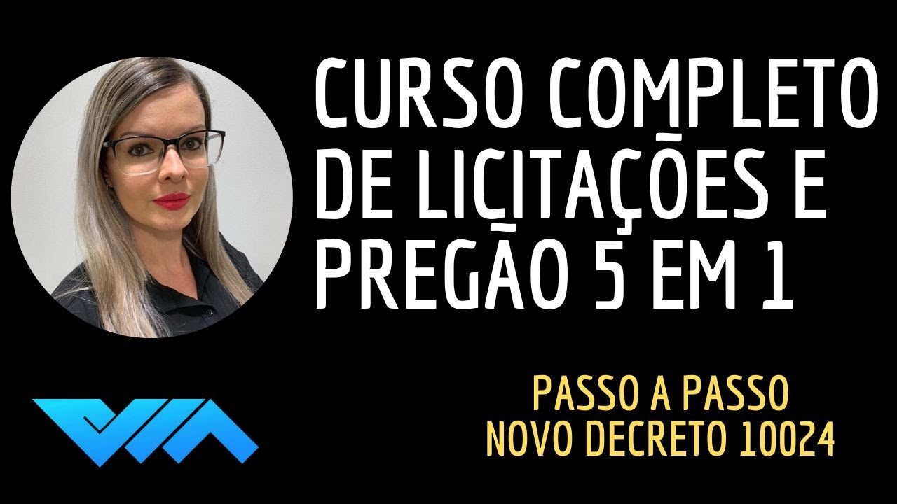Curso Completo de Licitações e Pregão 5 em 1 [ANALISTA EM LICITAÇÕES MASTER]