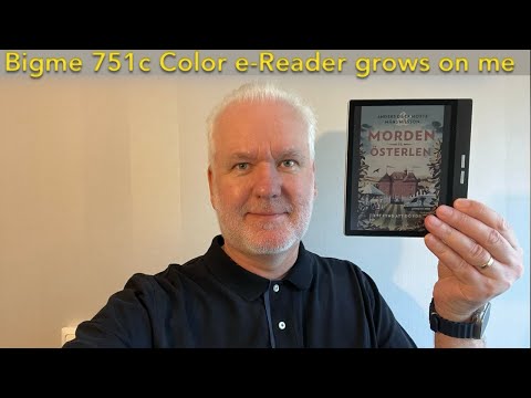 Bigme 751c color e-Reader with Kaleido 3 display has grown on me