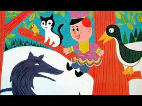 Prokofiev / Boris Karloff, 1950s: Peter and the Wolf / Петя и волк (Complete)