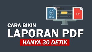 Cara Mudah Membuat Laporan PDF pada PHP dan MySQL