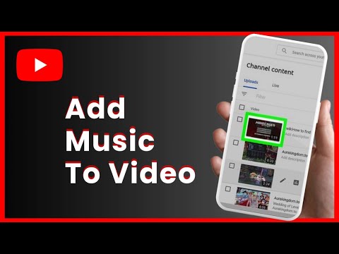 How To Add Music To YouTube Video !