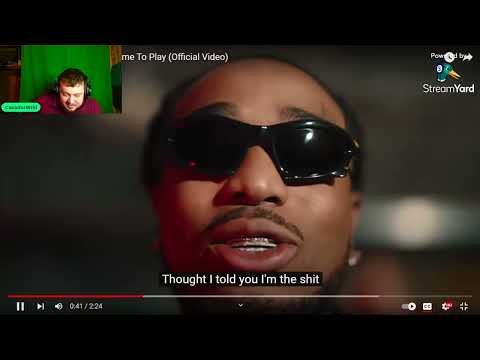 Reacting To Didn't Come To Play By Lil Darius X Quavo Official Video