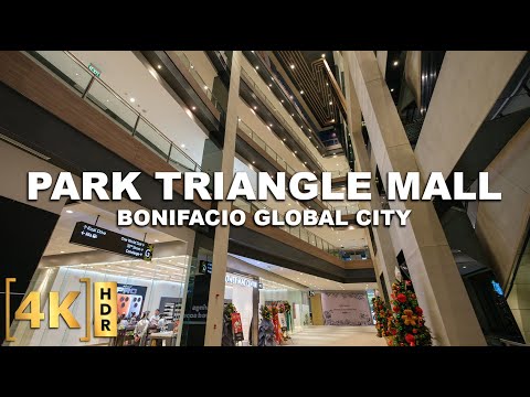 NOW OPEN! The NEWEST MALL in BGC is Here! PARK TRIANGLE MALL Full Walking Tour | Taguig, Philippines
