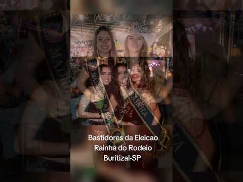 Bastidores Rainha do Rodeio de Buritizal SP