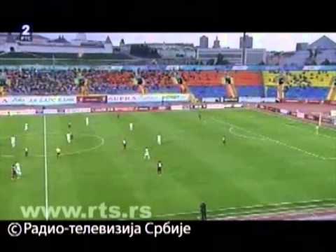 Rubin - Jagodina 0:0, detalji iz prvog poluvremena