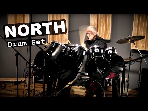 NORTH Drum Set Check This Out!! - Steve Maxwell Vintage Drums