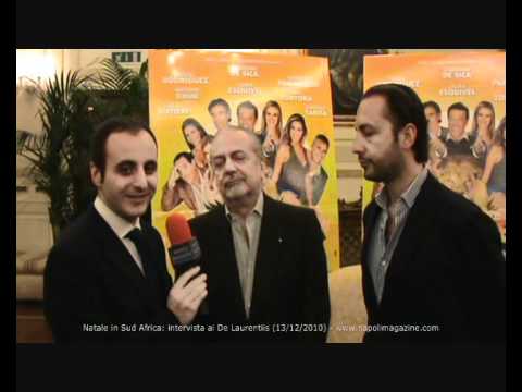 Cinema, Natale in Sud Africa: interviste ad Aurelio e Luigi De Laurentiis