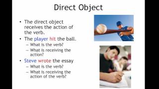Diagramming Direct Objects