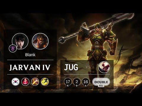 Jarvan IV Jungle vs Lee Sin - KR Master Patch 9.6