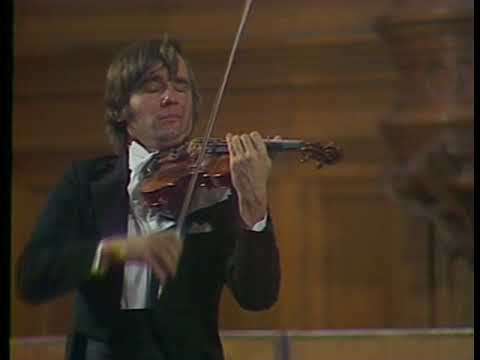 Viktor Tretyakov - Ysaye, Kreisler, Marcello, Paganini, Wagner, Brahms, Tchaikovsky - video 1978