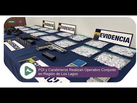 PDI y Carabineros realizan operativo conjunto en Región de Los Lagos