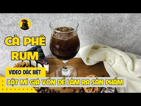 Cách làm cà phê rượu rum ngon | Receita de coquetel de café | Café Lyon