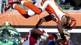 Can I Recreate Jerome Simpson's Amazing Touchdown Flip??? Funny Madden Gameplay