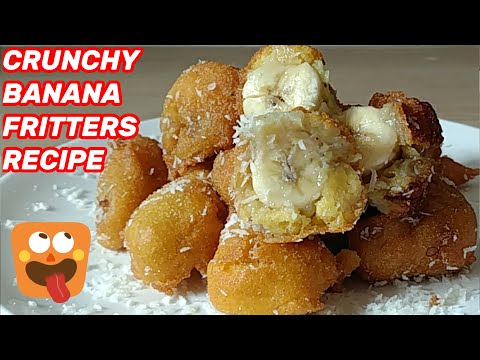 BANANA FRITTERS RECIPE |BANANA FRITTERS |HEALTHY BANANA FRITTERS |AFRICAN FOOD |NIGERIAN FOOD |MOSA
